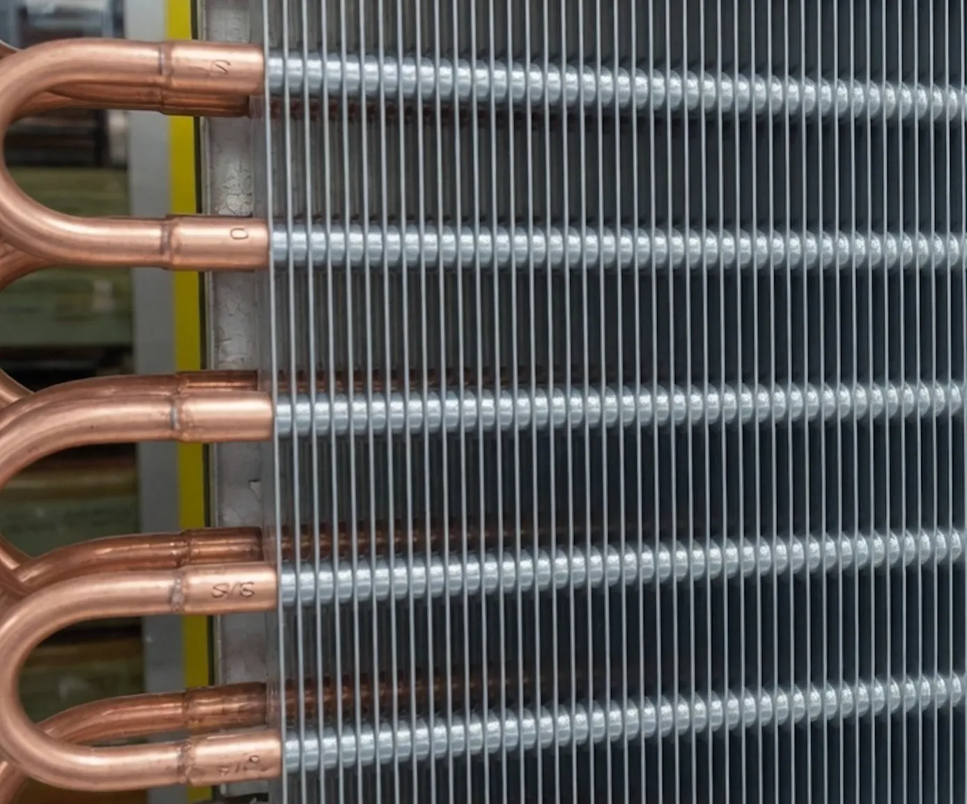 Clean heat exchanger coils with moisture actively removed.